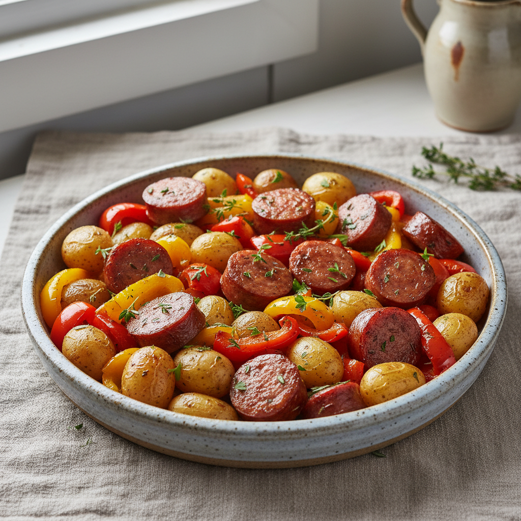 Comforting Sausage and Potato Skillet
