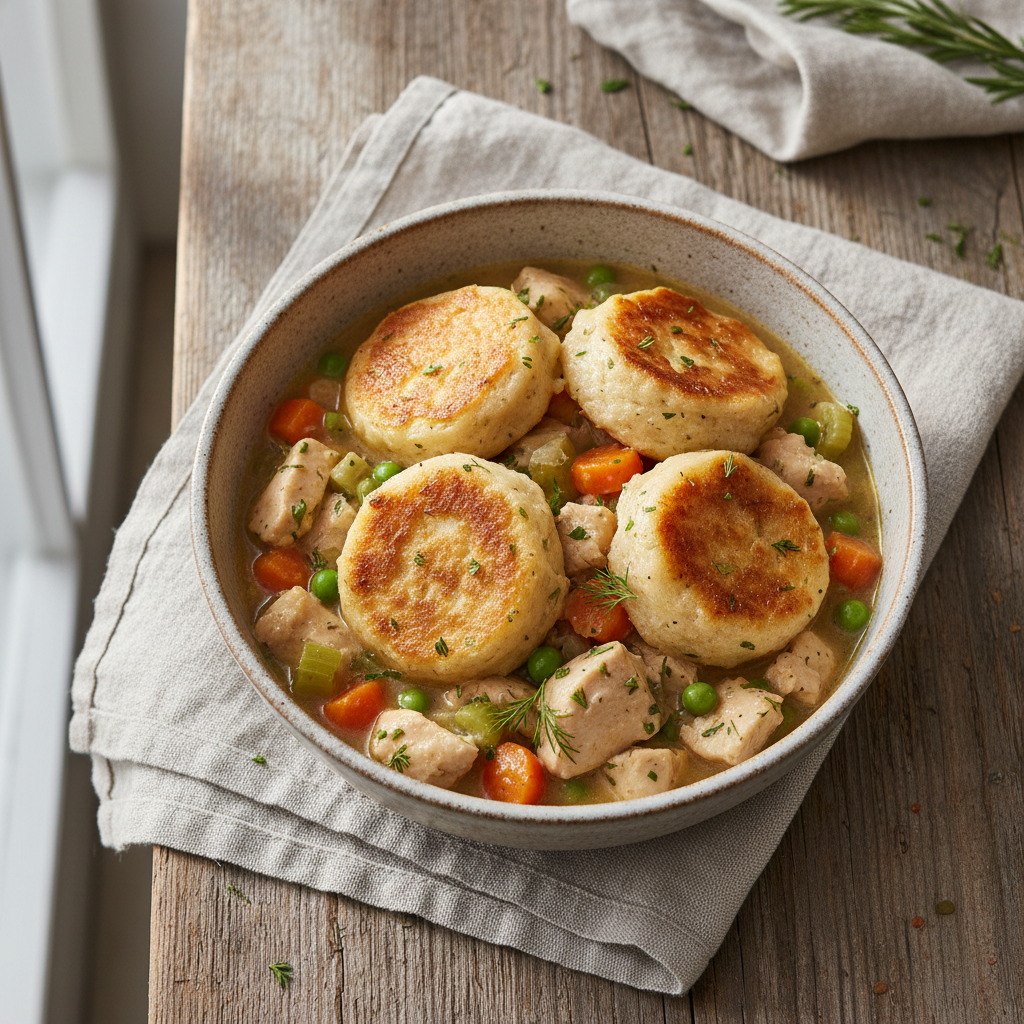 Cozy Chicken and Dumplings