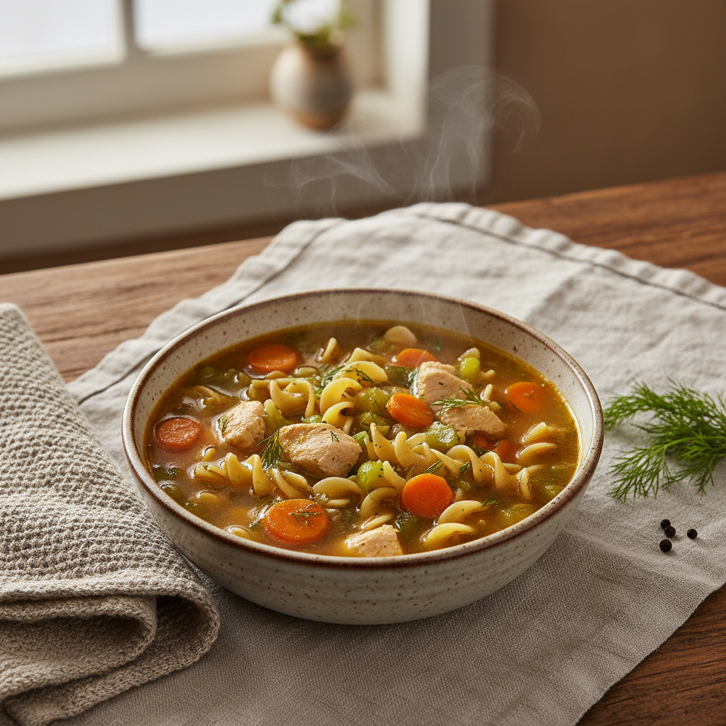 Cozy Chicken Noodle Soup