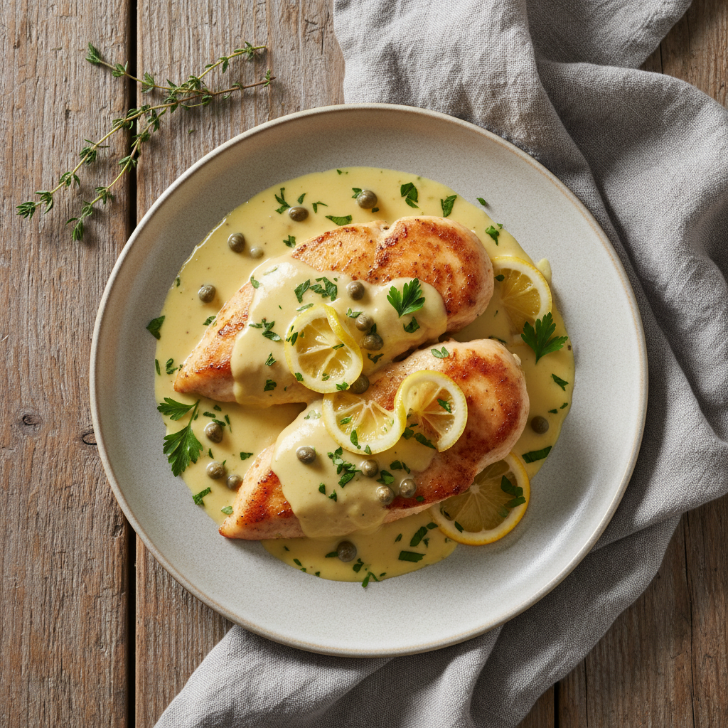 Creamy Lemon Dijon Chicken