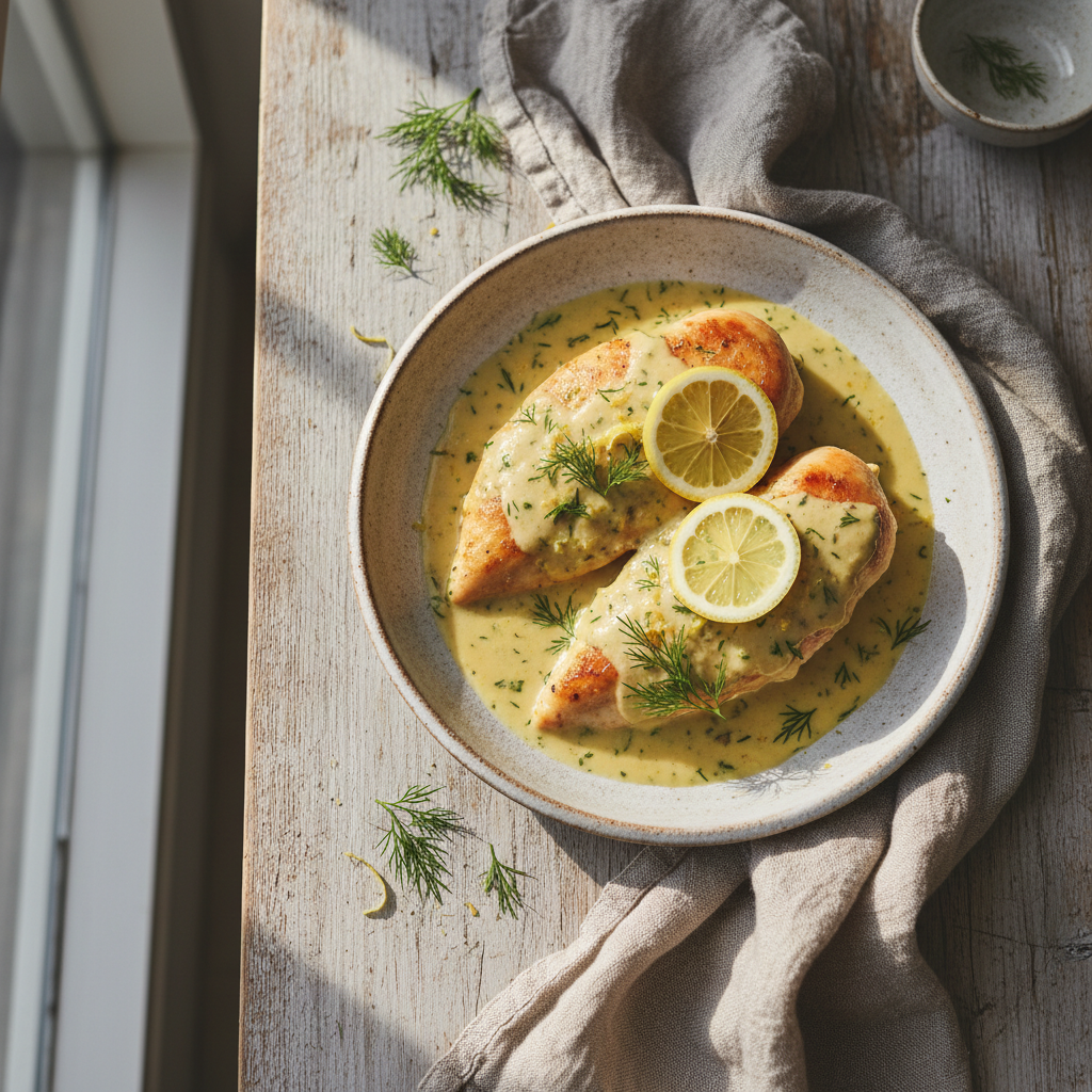 Creamy Lemon-Dill Chicken