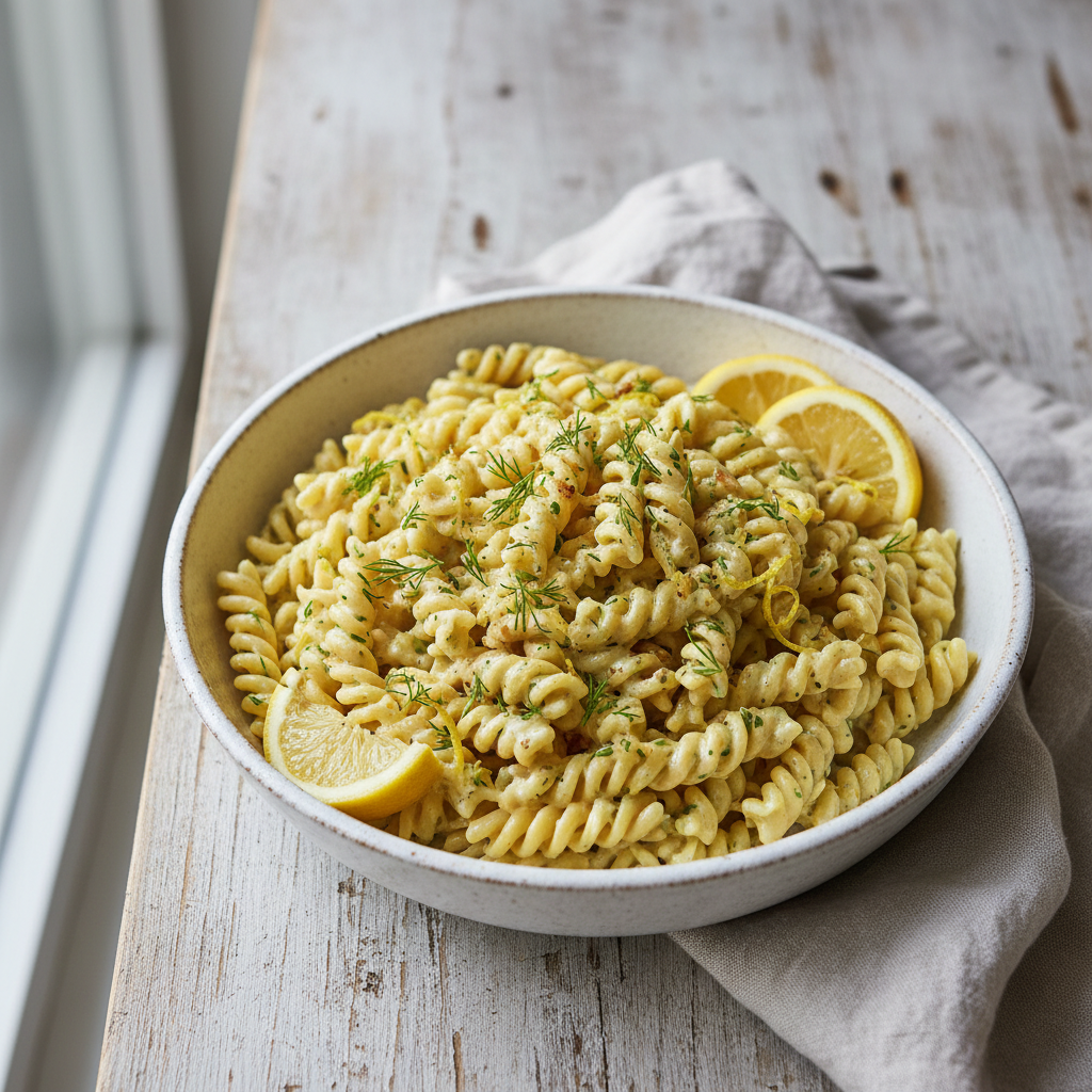 Creamy Lemon Dill Pasta