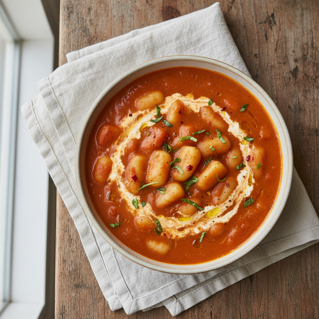 Creamy Tomato Gnocchi Soup