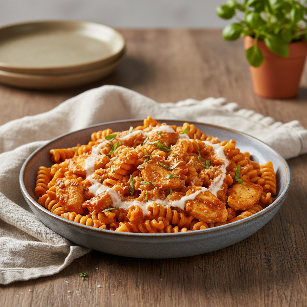 Creamy Tomato Sauce Chicken Pasta