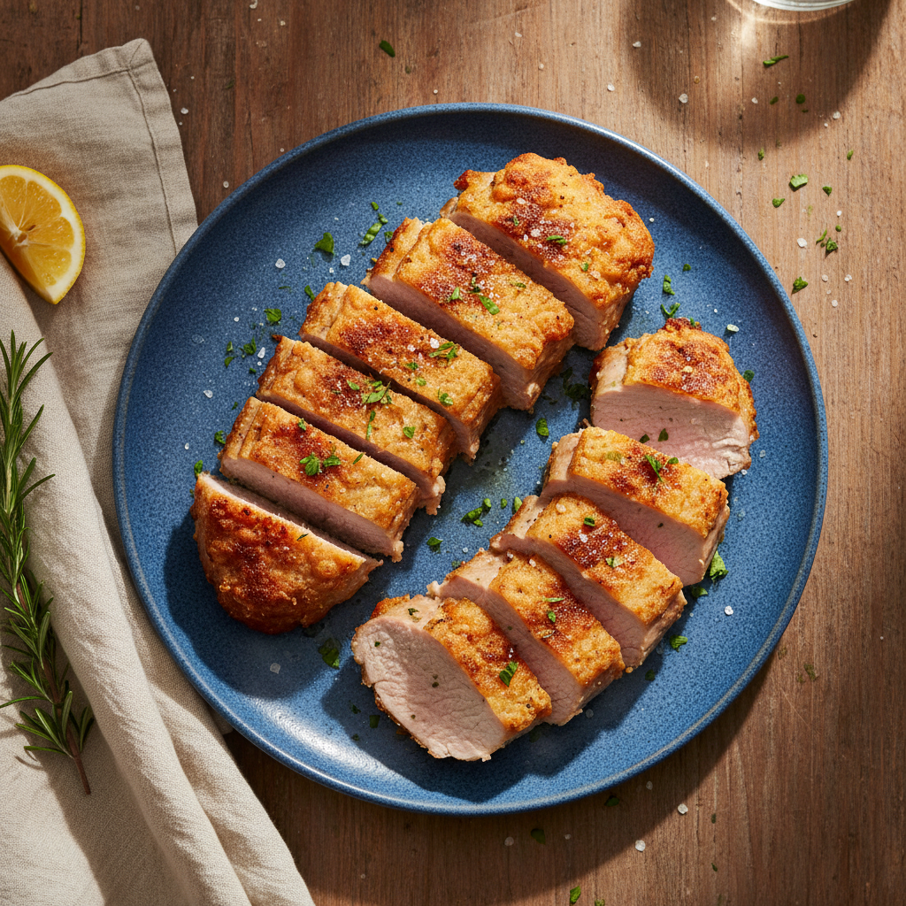 Crispy Air Fryer Pork Tenderloin