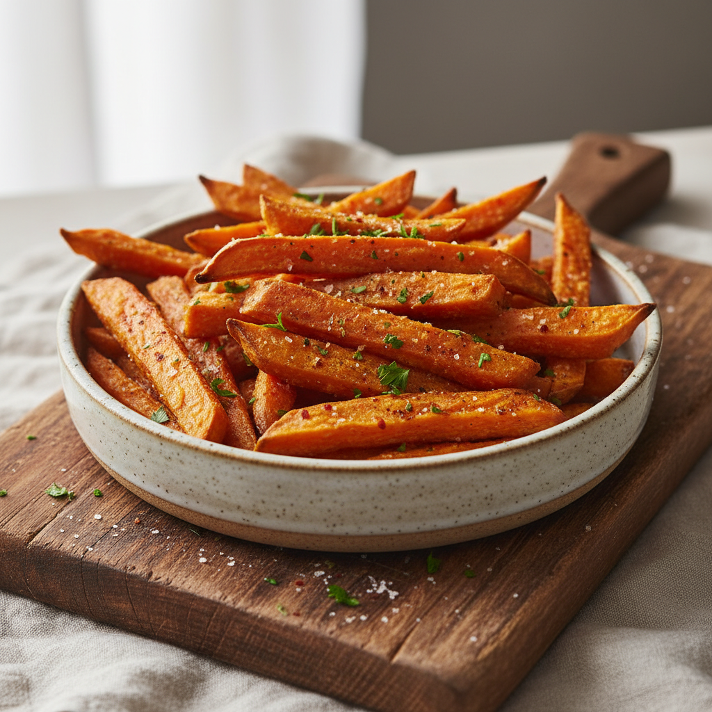 Crispy Baked Sweet Potato Fries