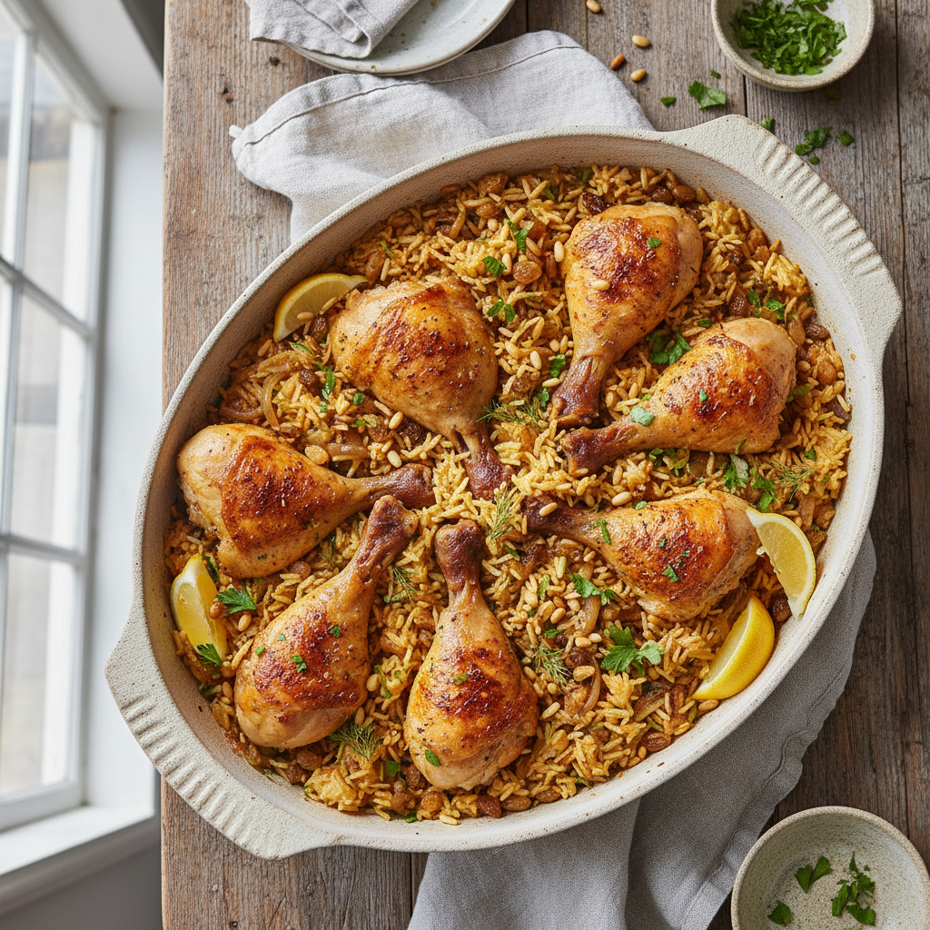 One-Pan Chicken and Rice Pilaf