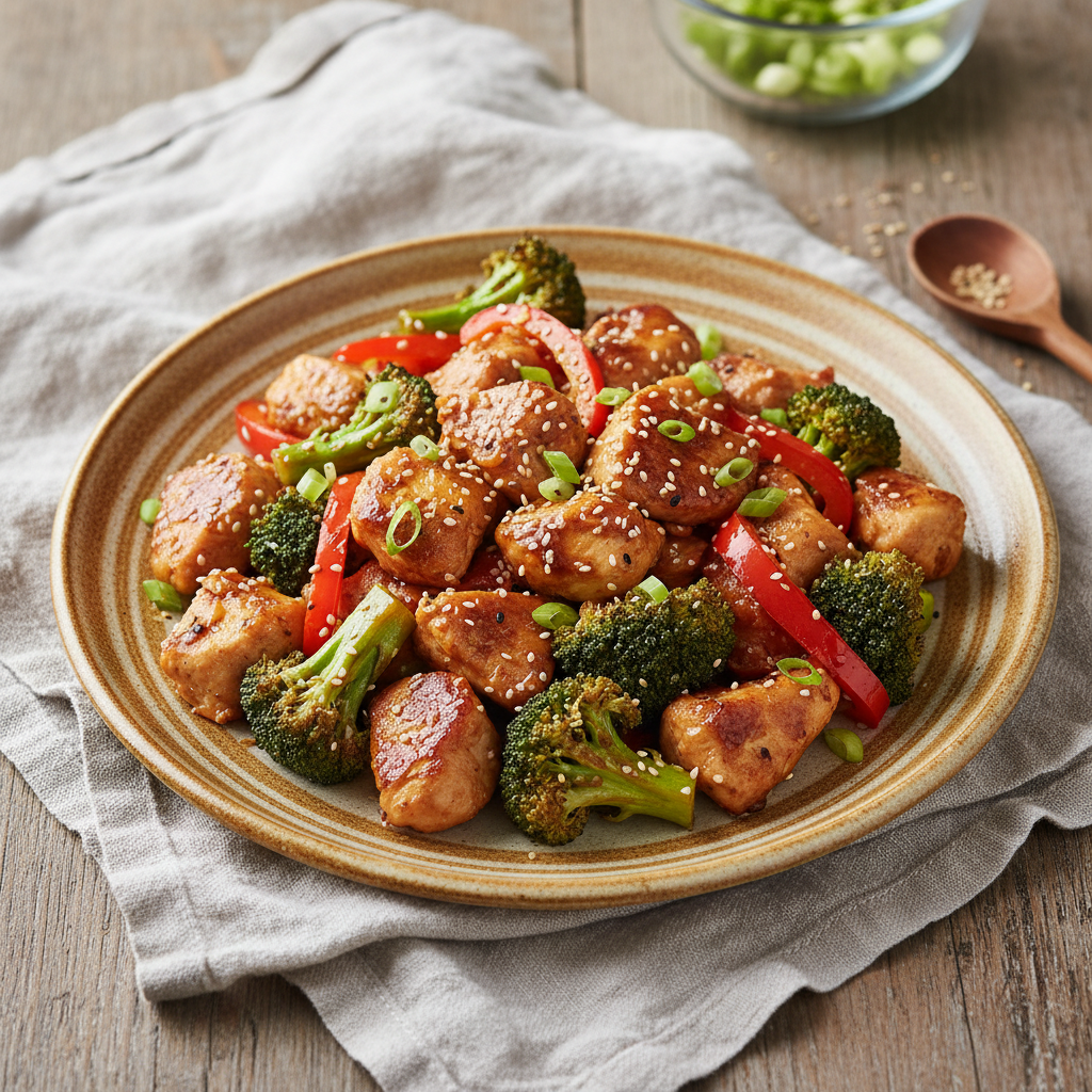 Speedy Chicken and Broccoli Stir-Fry