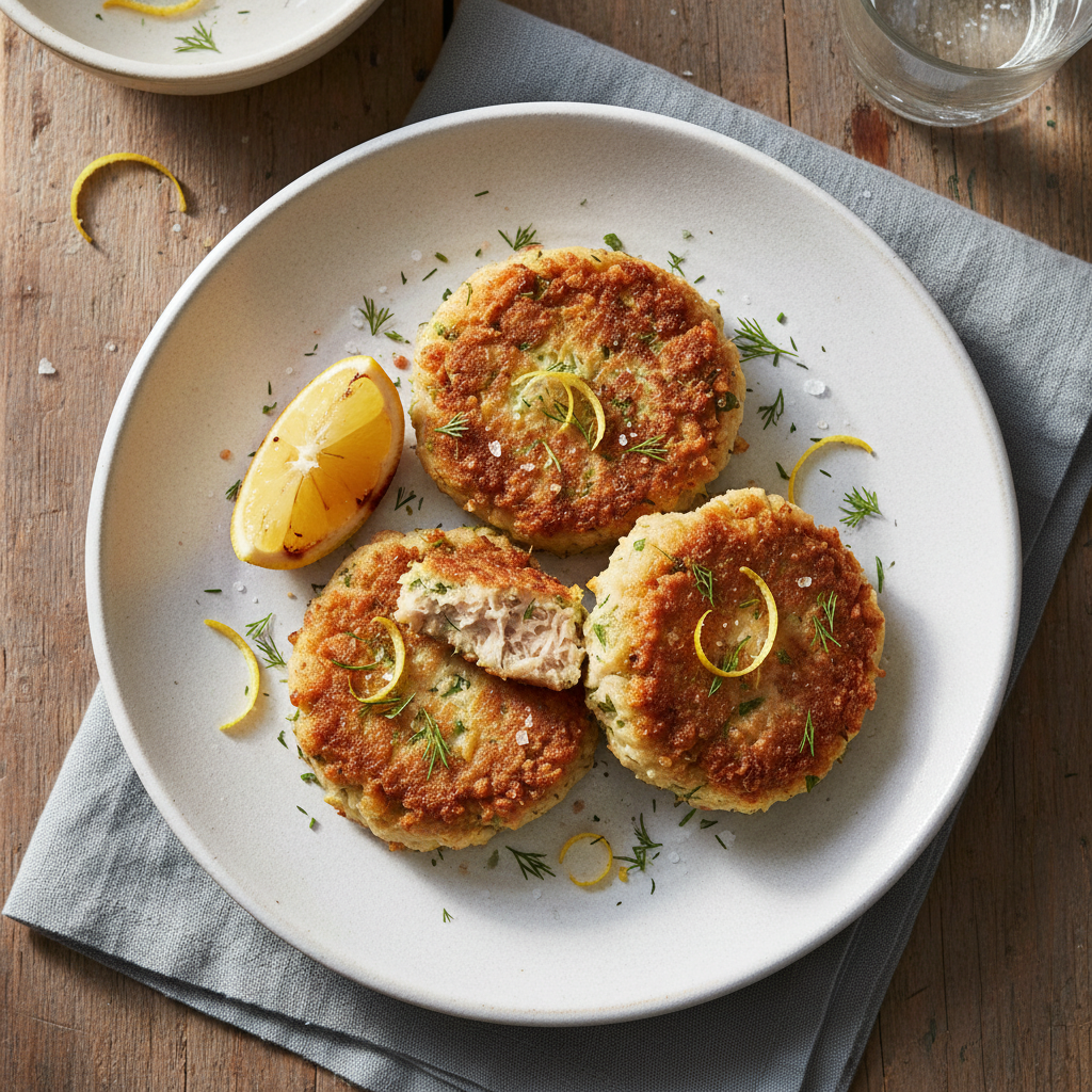 Speedy Lemon Dill Tuna Patties