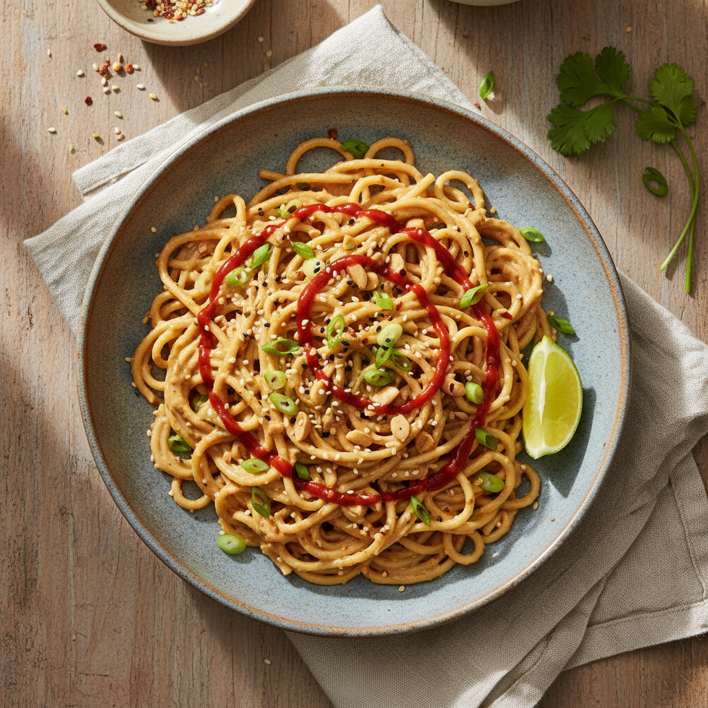 Speedy Peanut Butter Noodles