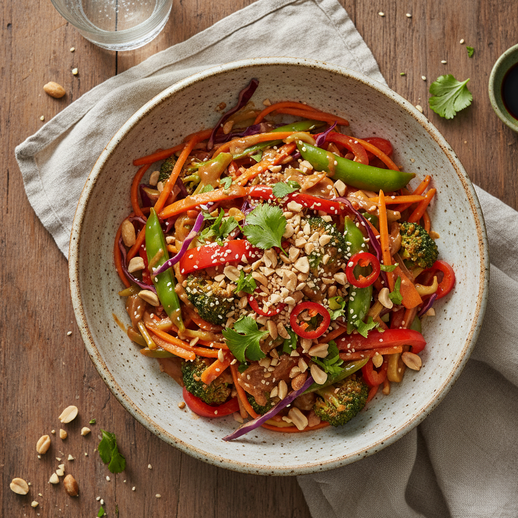 Speedy Peanut Butter Stir-Fry