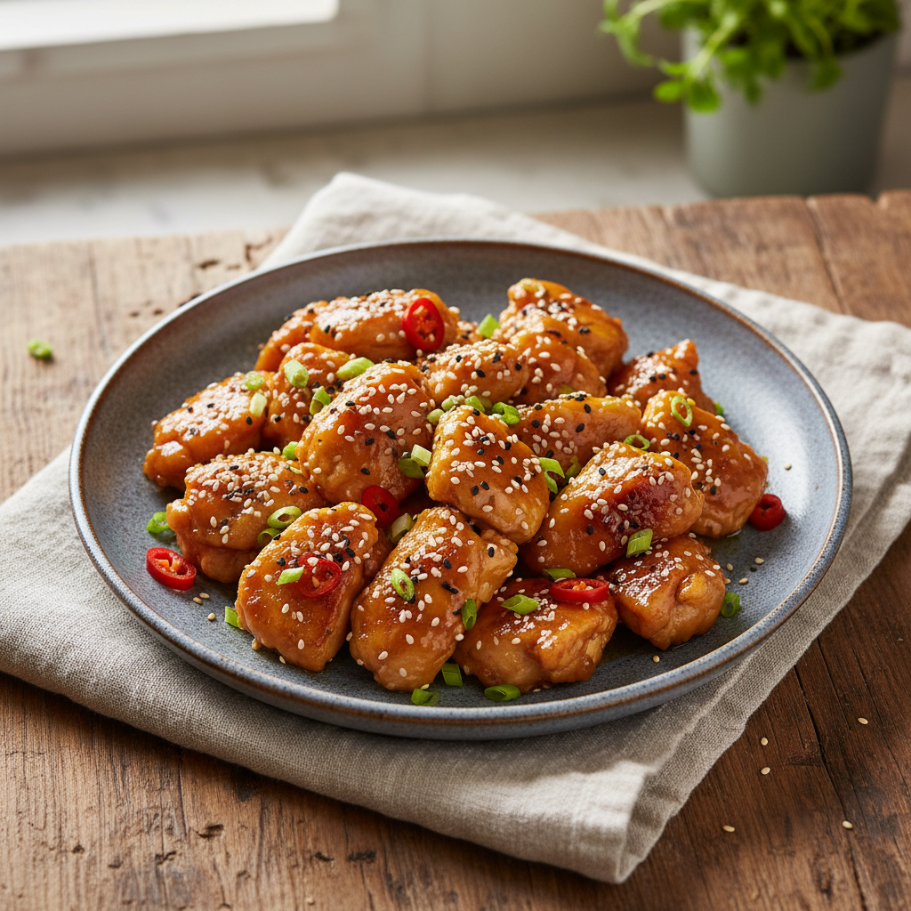 Speedy Saucy Sesame Chicken
