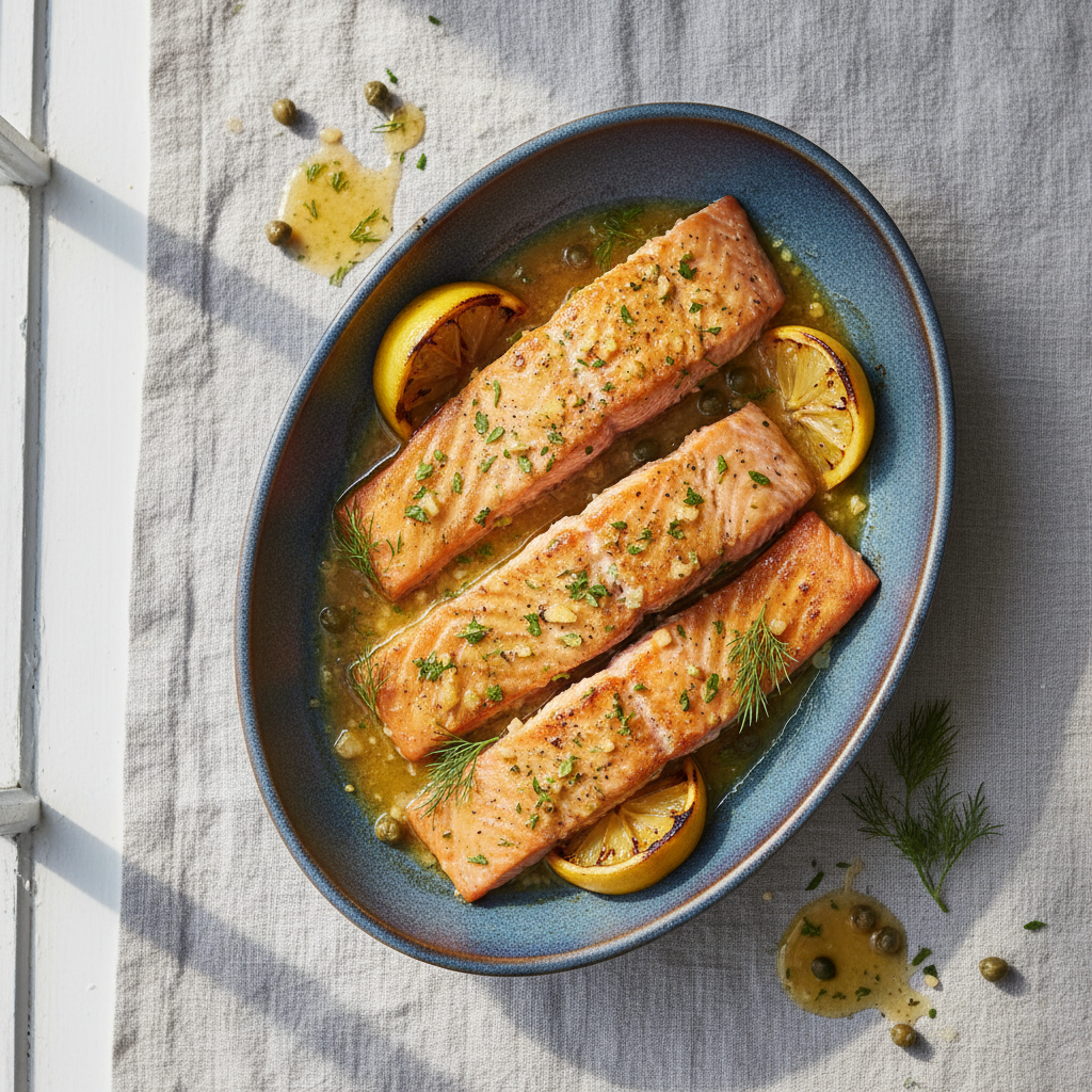 Weeknight Garlic Butter Salmon