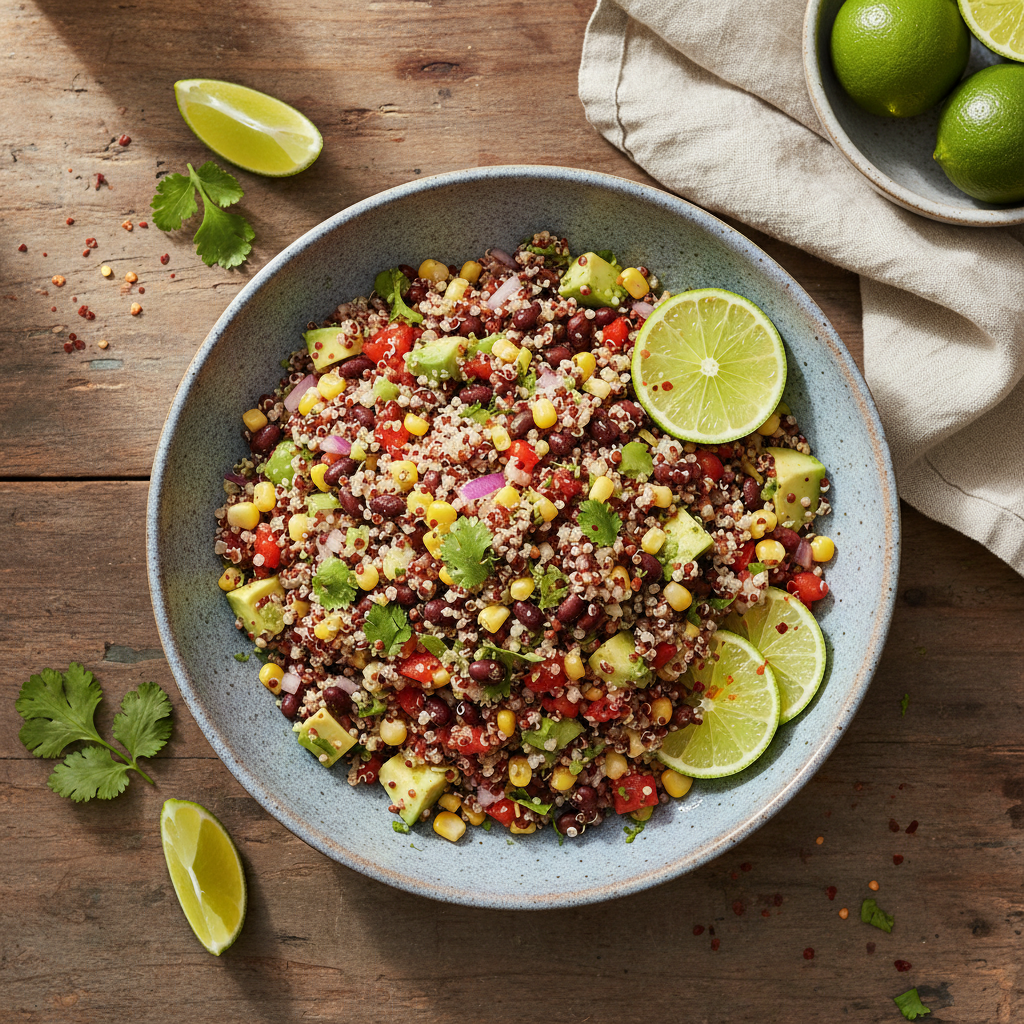 Zesty Quinoa & Black Bean Salad
